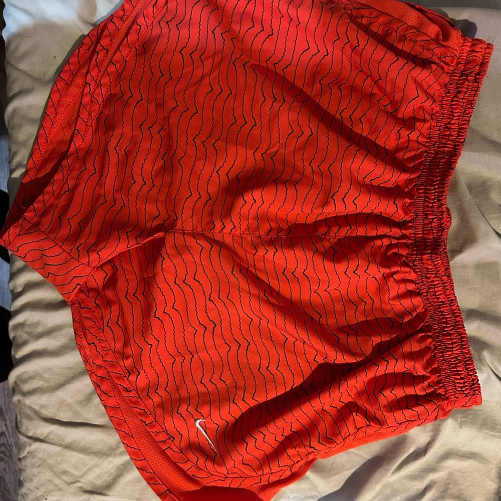 Nike Red Athletic Shorts for Women